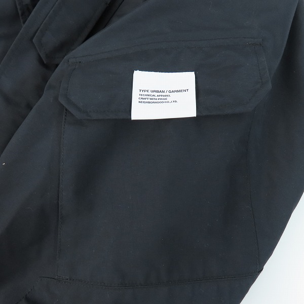 実際に弊社で買取させて頂いたNEIGHBORHOOD/ネイバーフッド ECWCS JACKET ナイロンジャケット 232SPNH-JKM05/Sの画像 6枚目
