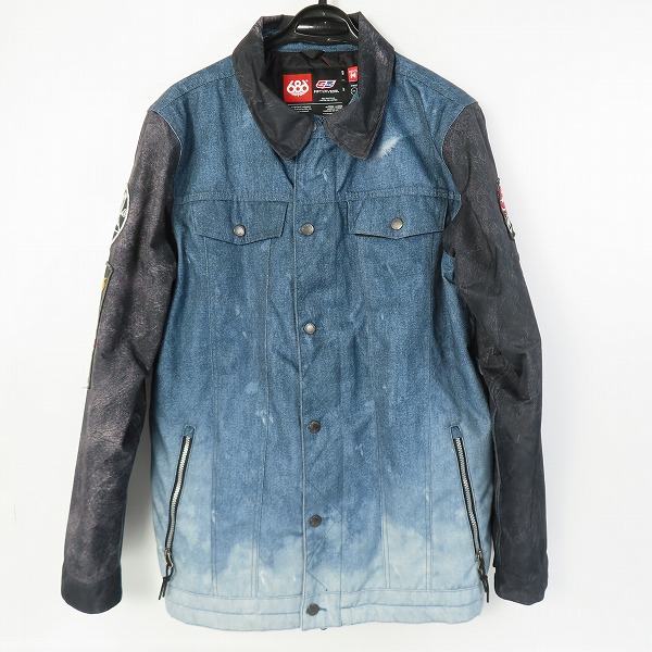 実際に弊社で買取させて頂いた686×DIESEL/シックスエイトシックス×ディーゼル 55DSL Americana Denim Jacket デニム スノーボードウェア M