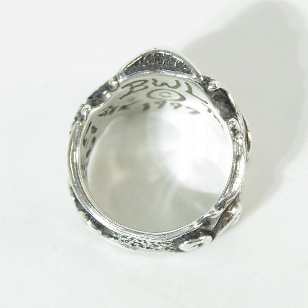 実際に弊社で買取させて頂いたBWL/Bill Wall Leather/ビルウォールレザー Gothic Cross/ゴシッククロス リング/23.5号の画像 5枚目