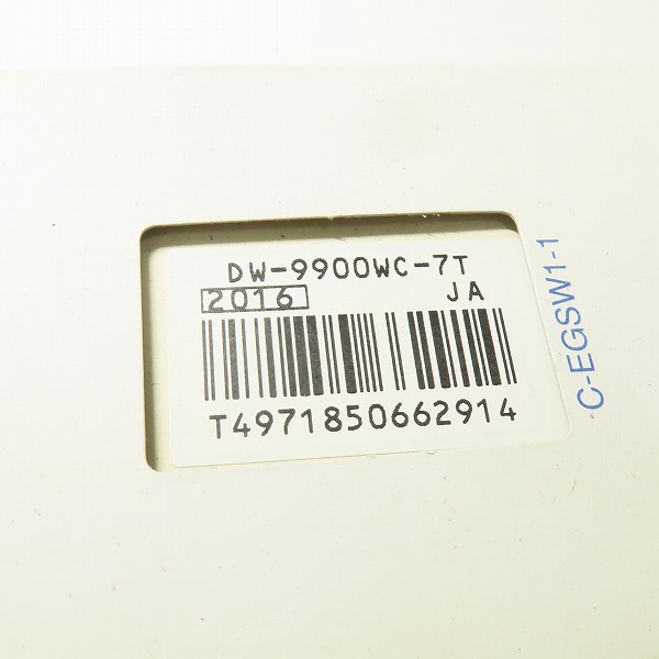 実際に弊社で買取させて頂いたG-SHOCK/Gショック FROGMAN/フロッグマン W.C.C.S サンゴ礁 DW-9900WC-7T【動作未確認】の画像 7枚目