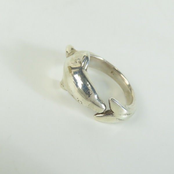 実際に弊社で買取させて頂いたHOLLYWOOD RANCH MARKET/ハリウッドランチマーケット ドルフィン/イルカ リング /11号