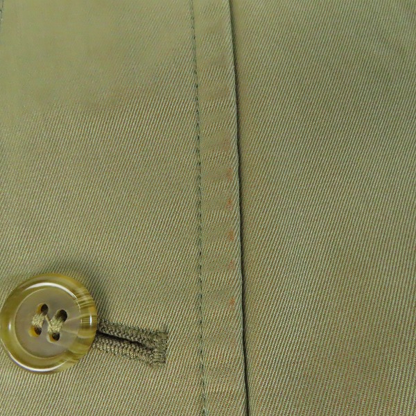 実際に弊社で買取させて頂いたBurberrys/バーバリーズ 裏地チェック柄ステンカラーコート の画像 7枚目