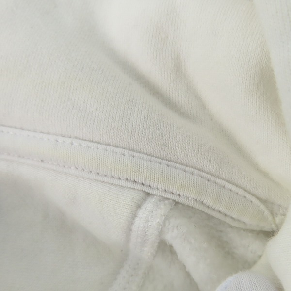 実際に弊社で買取させて頂いたSTUSSY/ステューシー Holiday 21/21AW Stock Logo Applique プルオーバーパーカー 118461/Lの画像 5枚目