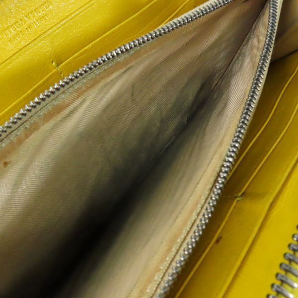 実際に弊社で買取させて頂いたBOTTEGA VENETA/ボッテガヴェネタ イントレチャート/イントレ ラウンドジップ ロングウォレット/長財布の画像 5枚目