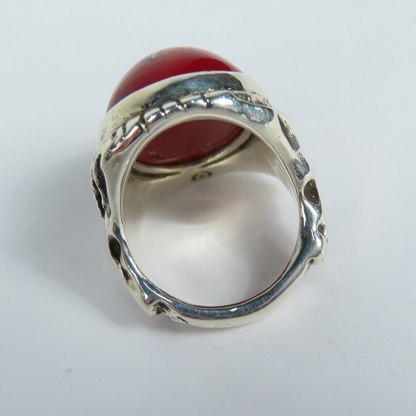 実際に弊社で買取させて頂いたALEX STREETER/アレックスストリーター エンジェルハート リング レッド/13号の画像 5枚目