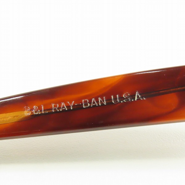 実際に弊社で買取させて頂いたRay-Ban/レイバン B&L ボシュロム社製 WAYFARER/ウェイファーラー サングラス/アイウェアの画像 6枚目