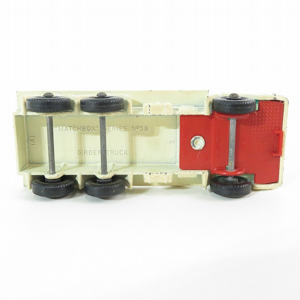 実際に弊社で買取させて頂いたMATCHBOX/マッチボックス No.58 DAF GIRDER TRUCK/ダフ ガーダートラック ミニカー の画像 4枚目