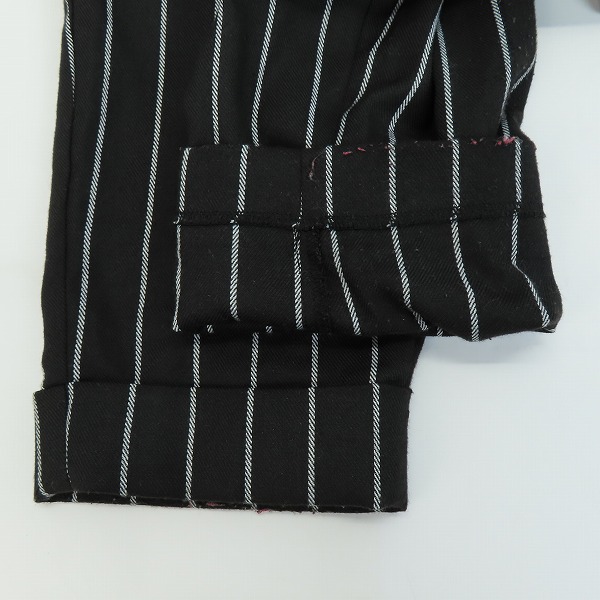 実際に弊社で買取させて頂いたglamb/グラム Marco cropped pants/マルコクロップドパンツ ストライプ GB0219/P04/2の画像 4枚目