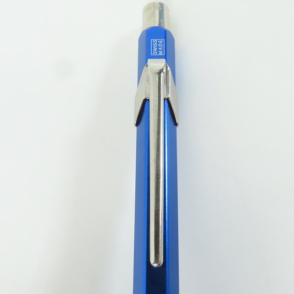 実際に弊社で買取させて頂いたCARAN d'ACHE/カランダッシュ swiss made 849 ボールペン ブルーの画像 2枚目