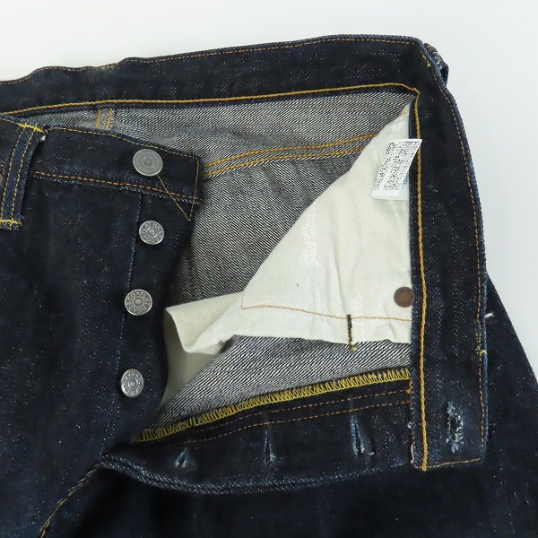 実際に弊社で買取させて頂いたTHE FLAT HEAD/フラットヘッド デニムパンツ3002 W3L36の画像 4枚目