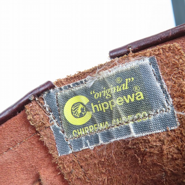 実際に弊社で買取させて頂いたCHIPPEWA/チペワ CORDOVAN/コードバン エンジニアブーツ 91068/9Eの画像 6枚目