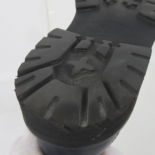 実際に弊社で買取させて頂いたFRED PERRY×G.H.BASS/フレッドペリー×ジーエイチバス weejuns/ウィージャンズ レザー コインローファー SB8070/UK6の画像 7枚目