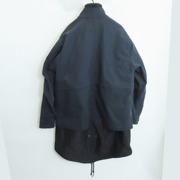 実際に弊社で買取させて頂いたFRED PERRY/フレッドペリー Double Layered JKT 3WAY ダブル レイヤードジャケット/コート J4582/Sの画像 1枚目