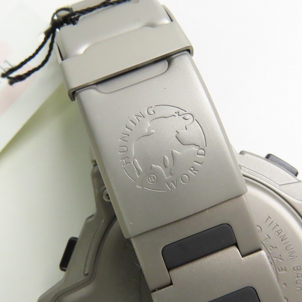 実際に弊社で買取させて頂いた(2)CASIO/カシオ PROTREK/プロトレック HUNTING WORLD PRT-420/PR420-HW1【動作未確認】の画像 7枚目