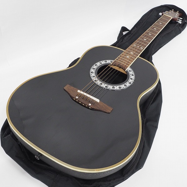 実際に弊社で買取させて頂いた★【難有り】Session PRO/セッション プロ SA-1067 エレアコ/アコースティックギター/アコギギ ソフトケース付