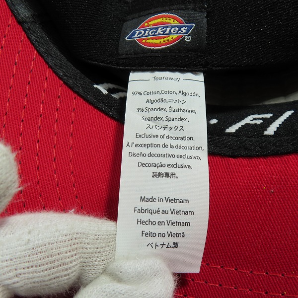 実際に弊社で買取させて頂いた【未使用】Dickies/ディッキーズ ロゴパッチ キャップの画像 5枚目