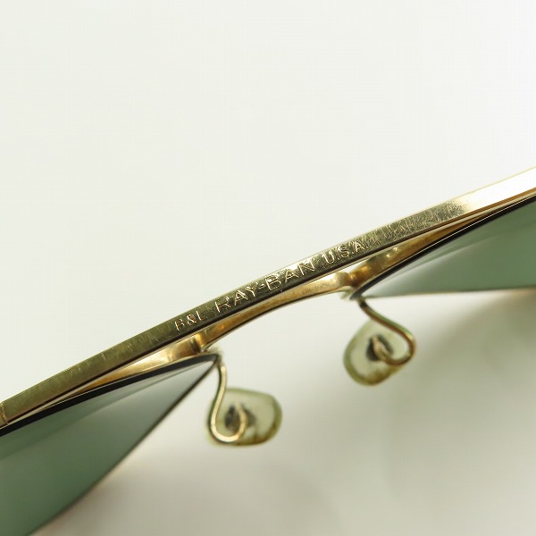 実際に弊社で買取させて頂いたRay-Ban/レイバン B&L/ボシュロム社製 ティアドロップ型 アイウェア/サングラスの画像 6枚目