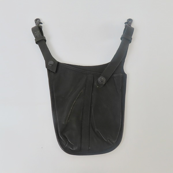 実際に弊社で買取させて頂いたISAMU KATAYAMA BACKLASH/イサムカタヤマバックラッシュ  レザー ウエストバッグ ポーチ