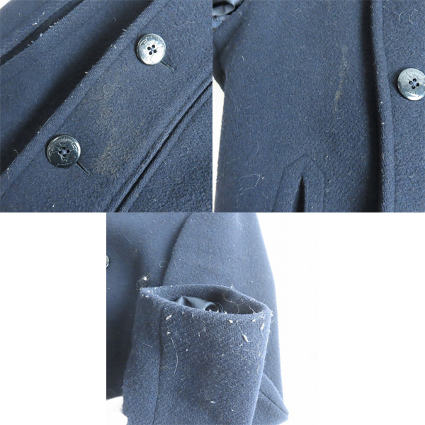 実際に弊社で買取させて頂いたUNDERCOVER/アンダーカバー アーカイブ 98AW Exchange期/small parts 分解Pコート ウール/Mの画像 9枚目