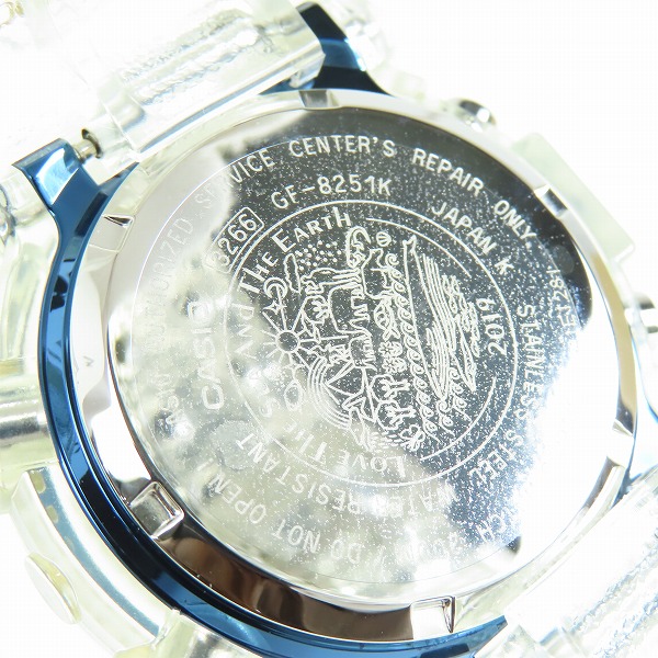 実際に弊社で買取させて頂いたG-SHOCK/Gショック LOVE THE SEA AND THE EARTH 25周年記念 イルクジ フロッグマン GF-8251K-7JRの画像 4枚目