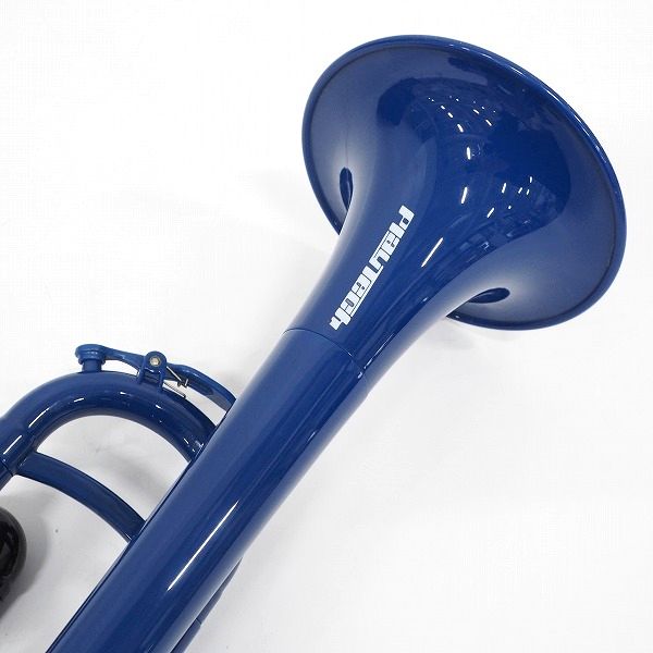 実際に弊社で買取させて頂いたPLAYTECH/プレイテック PTTR-050BL プラスチックトランペット ブルー  セミハードケース付の画像 3枚目