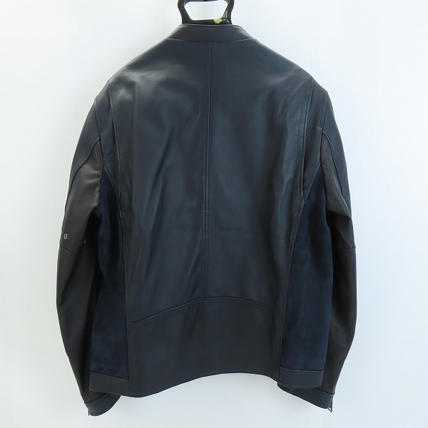 実際に弊社で買取させて頂いたCOACH/コーチ レーサージャケット レザー ブルゾン 93839/50の画像 1枚目