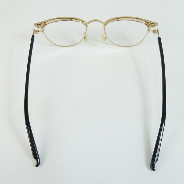実際に弊社で買取させて頂いた999.9/フォーナインズ サーモントフレーム 眼鏡/メガネフレーム/アイウェア S-125Tの画像 3枚目