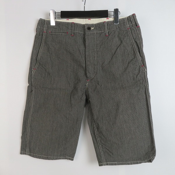実際に弊社で買取させて頂いたSUGARCANE/シュガーケーン ストライプ ショートパンツ/ハーフパンツ SC50650/34