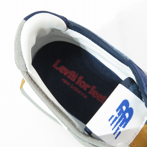 実際に弊社で買取させて頂いたLEVI'S/リーバイス×NEW BALANCE/リーバイス×ニューバランス ローカットスニーカー MS327LVA/26.5の画像 4枚目