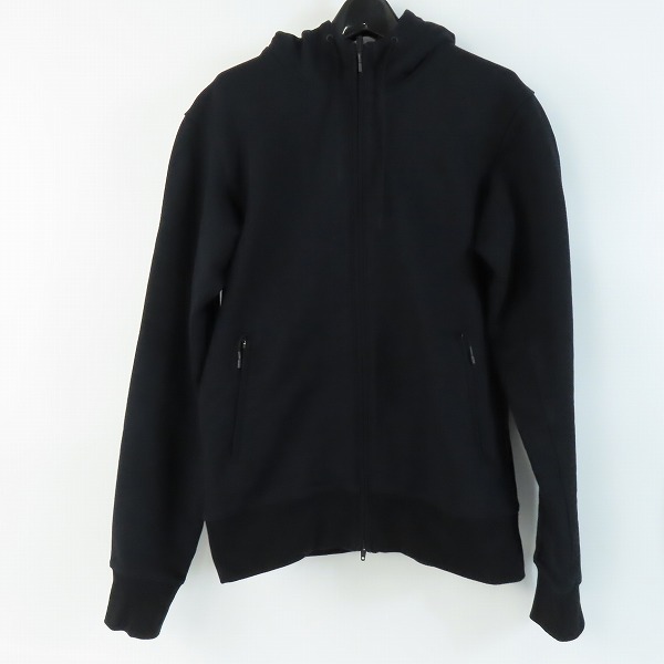 実際に弊社で買取させて頂いたY-3/ワイスリー Yohji Yamamoto×adidas/ヨウジヤマモト×アディダス 20SS BACK LOGO FULL-ZIP HOODIE パーカー FN3363/XS