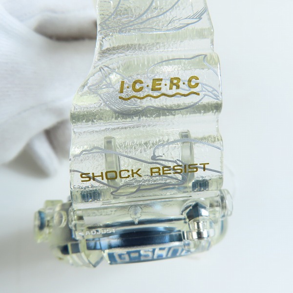 実際に弊社で買取させて頂いたG-SHOCK/Gショック LOVE THE SEA AND THE EARTH 25周年記念 イルクジ フロッグマン GF-8251K-7JRの画像 6枚目
