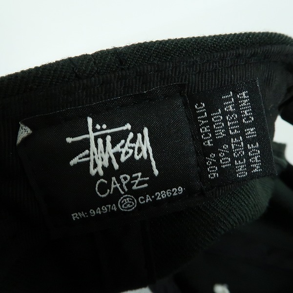 実際に弊社で買取させて頂いたstussy/ステューシー クラウンキャップ/帽子 ONESIZEの画像 6枚目
