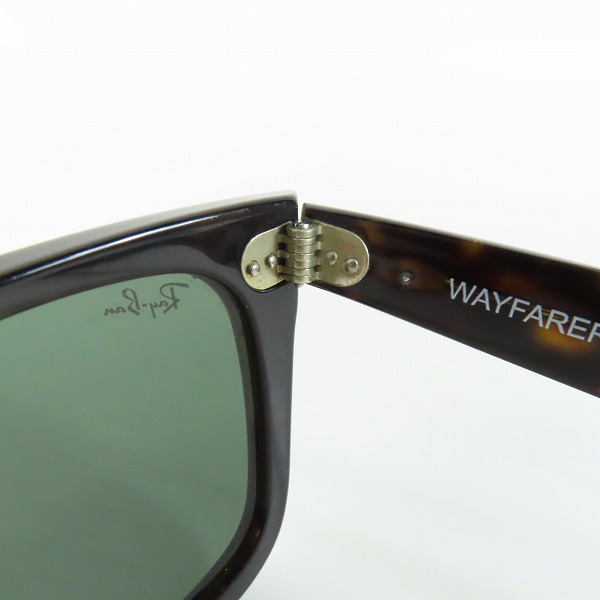 実際に弊社で買取させて頂いたRay-Ban/レイバン WAYFARER/ウェイファーラー RB2140-F 902の画像 5枚目