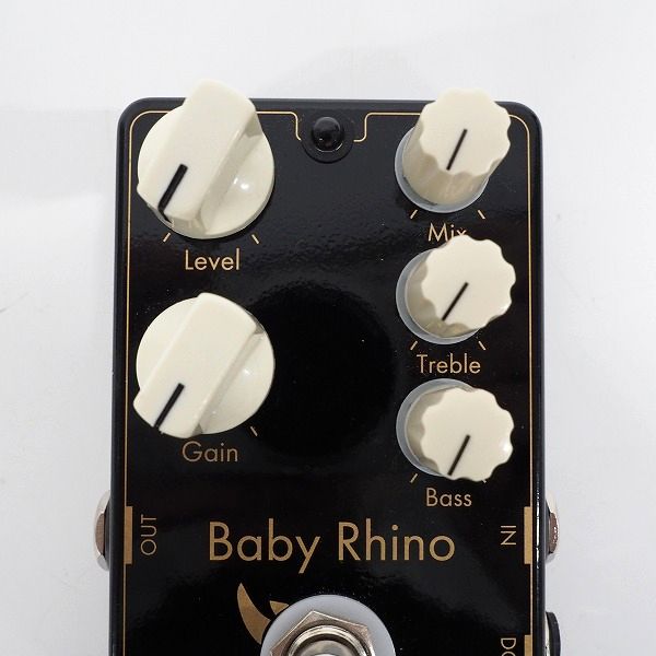 実際に弊社で買取させて頂いた【難有り】Vivie/ビビー Professional Baby Rhino オーバードライブ ベース用エフェクターの画像 1枚目