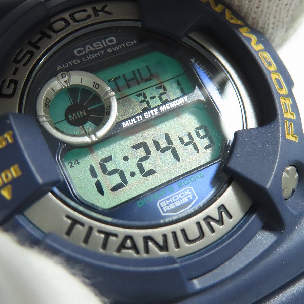 実際に弊社で買取させて頂いたG-SHOCK/Gショック FROGMAN/フロッグマン MAD DOG EXPEDITIONS ウォッチ/腕時計 DW-9900MD-2Tの画像 4枚目