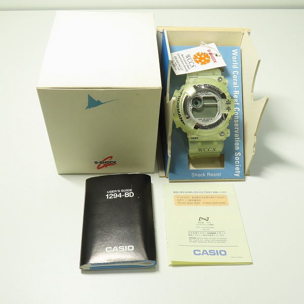 実際に弊社で買取させて頂いたG-SHOCK/Gショック W.C.C.S. FROGMAN/フロッグマン トリプルマンタ DW-8201WC-8T【動作未確認】の画像 7枚目