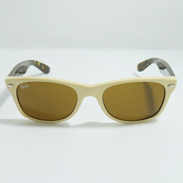 実際に弊社で買取させて頂いたRay-Ban/レイバン NEW WAYFARER/ ニューウェイファーラー メガネフレーム アイウェア 眼鏡 RB2132 721の画像 1枚目