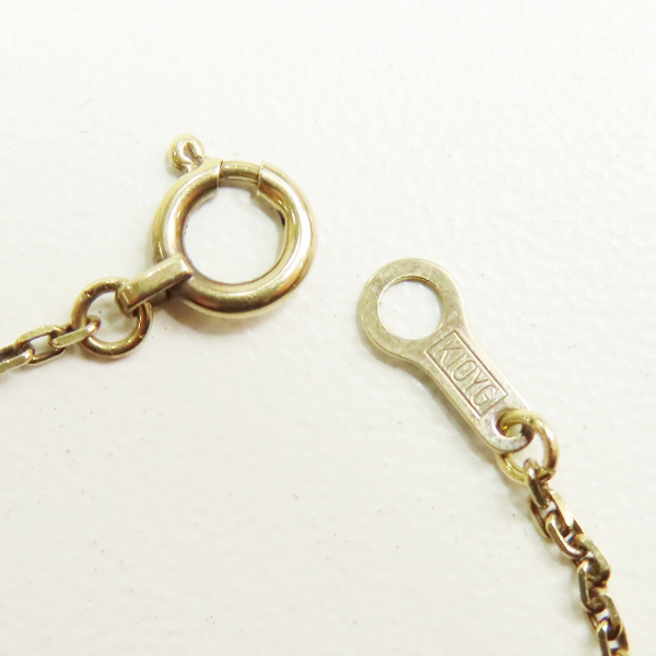 実際に弊社で買取させて頂いたDEAL DESIGN/ディールデザイン 2018 X'MAS LIMITED/2018年クリスマス限定 クロス ネックレス w/ブルーダイヤの画像 6枚目