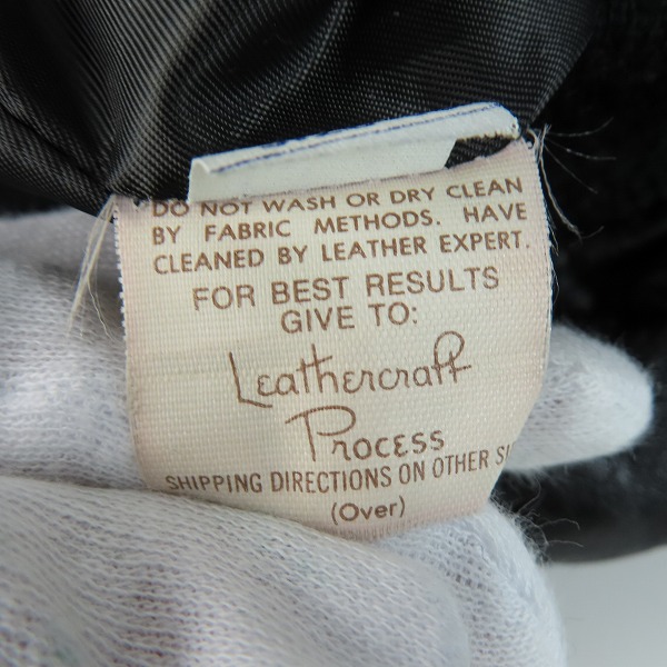 実際に弊社で買取させて頂いたSchott/ショット A-2 レザーフライトジャケット/40の画像 6枚目