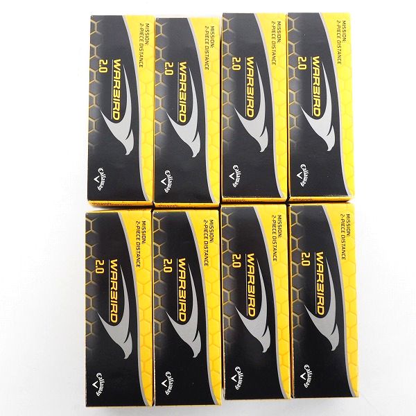 実際に弊社で買取させて頂いた【未使用】Callaway/キャロウェイ WARBIRD 2.0/ウォーバード ゴルフボール ホワイト 2ダース