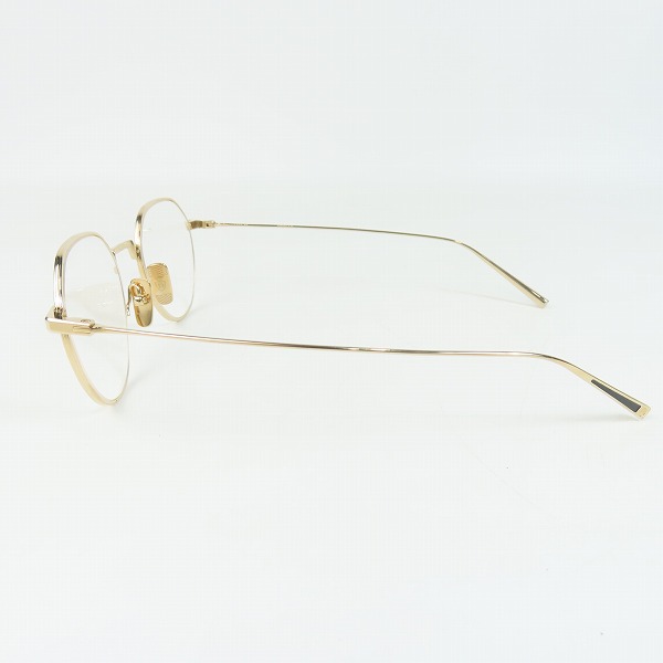 実際に弊社で買取させて頂いたdita/ディータ ARTOA.82  White Gold Clear 眼鏡/メガネフレーム ゴールド DTX162-A-01の画像 2枚目