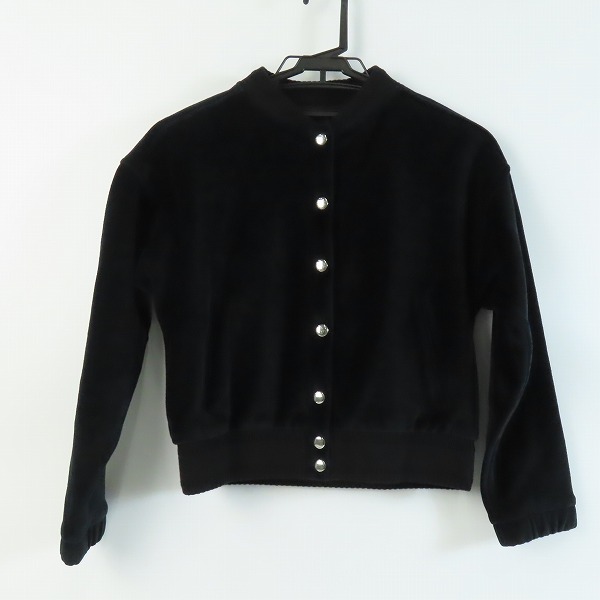 実際に弊社で買取させて頂いたGivenchy Kids/ジバンシイ キッズ バックスワロフスキー ベルベット カーディガン H15266/12