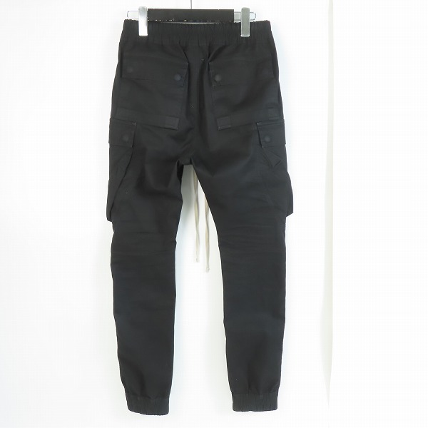 実際に弊社で買取させて頂いたRick Owens/リックオウエンス 19SS CARGO JOG/カーゴジョグパンツ RU19S2396-TE/46の画像 1枚目