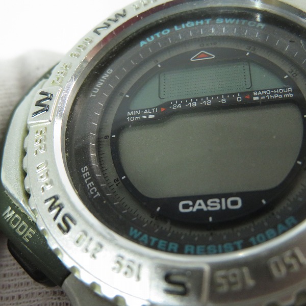 実際に弊社で買取させて頂いたCASIO/カシオ PRO TREK/プロトレック 腕時計 PRT-1400【動作未確認】の画像 5枚目