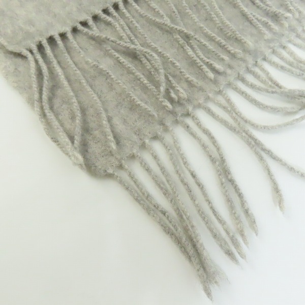 実際に弊社で買取させて頂いたADAM ET ROPE/アダム エ ロペ カシミア100% 大判ストール/マフラーの画像 5枚目