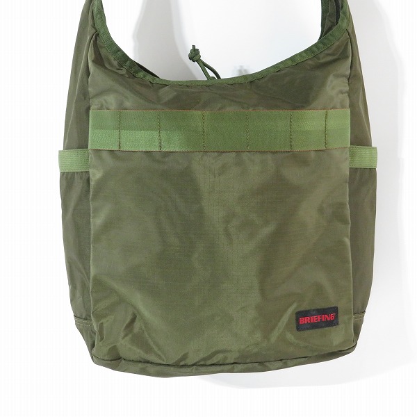 実際に弊社で買取させて頂いたBRIEFING/ブリーフィング ショルダーバッグ カーキ