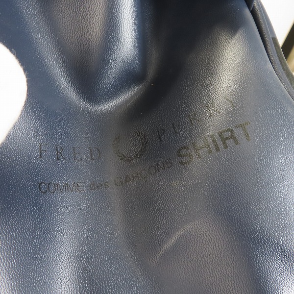 実際に弊社で買取させて頂いたCOMME des GARCONS SHIRT × FRED PERRY/コムデギャルソンシャツ×フレッドペリー コラボボストンバッグの画像 5枚目