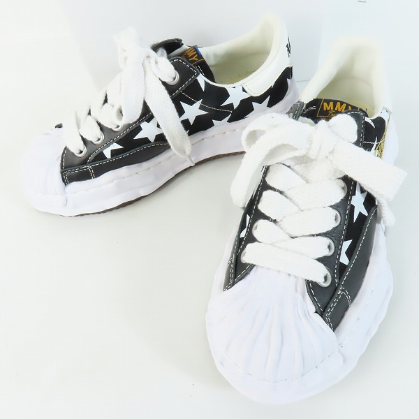 実際に弊社で買取させて頂いたMaison MIHARA YASUHIRO×atmos/メゾンミハラヤスヒロ×アトモス BLAKEY STAR スニーカー C09FW710/38