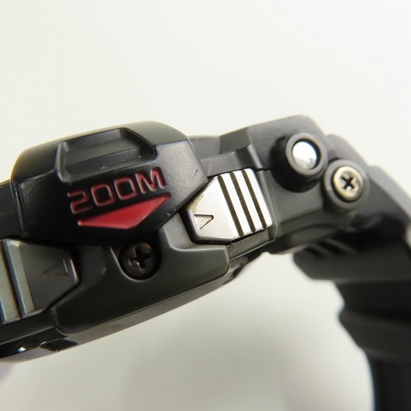 実際に弊社で買取させて頂いたG-SHOCK/Gショック FROGMAN/フロッグマン Master of G/マスターオブG ソーラー電波時計 GWF-1000-1JFの画像 6枚目