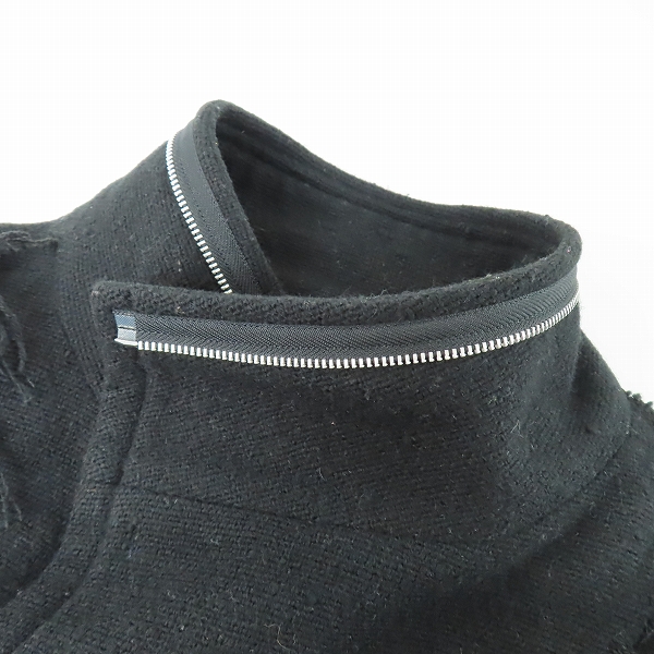 実際に弊社で買取させて頂いたUNDERCOVER/アンダーカバー 再構築 ウールジャケット/Fの画像 7枚目